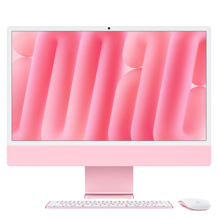 24-inch iMac M4 10C CPU 10C GPU 16GB|512GB – Pink